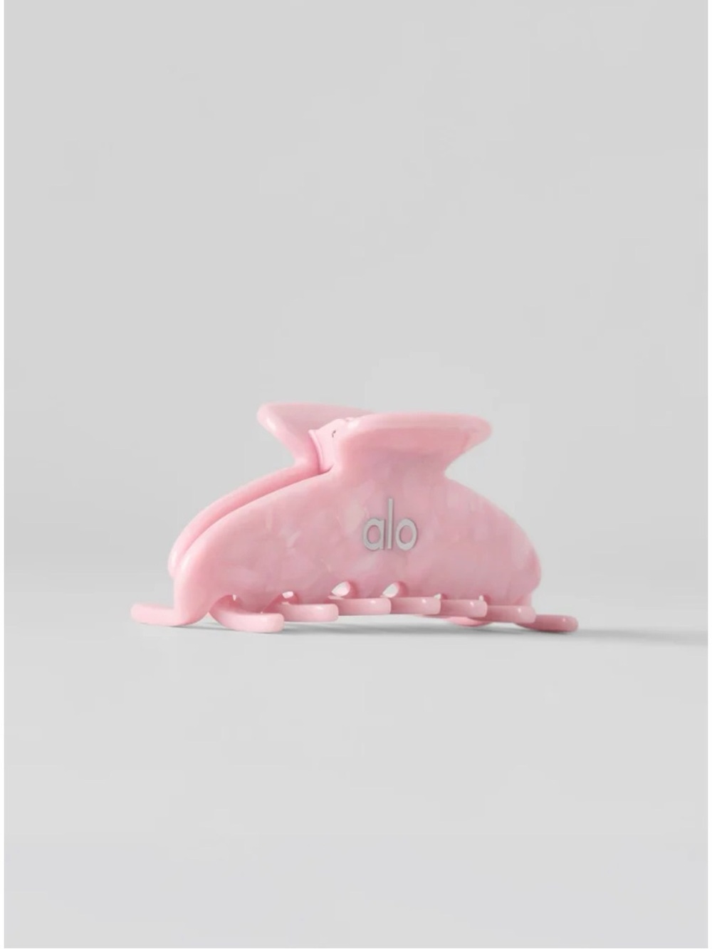 NWT 90s Claw Clip - Pink Marshmallow Shell